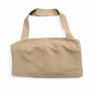 Abercrombie & Fitch Beige Halter Top